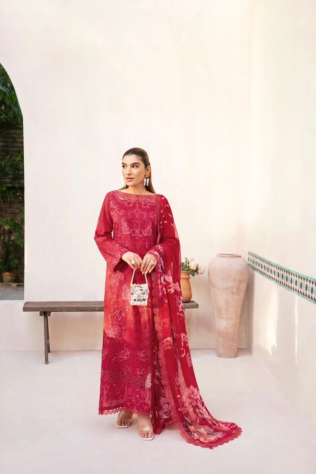 Ramsha Unstitched Lawn Z-1003