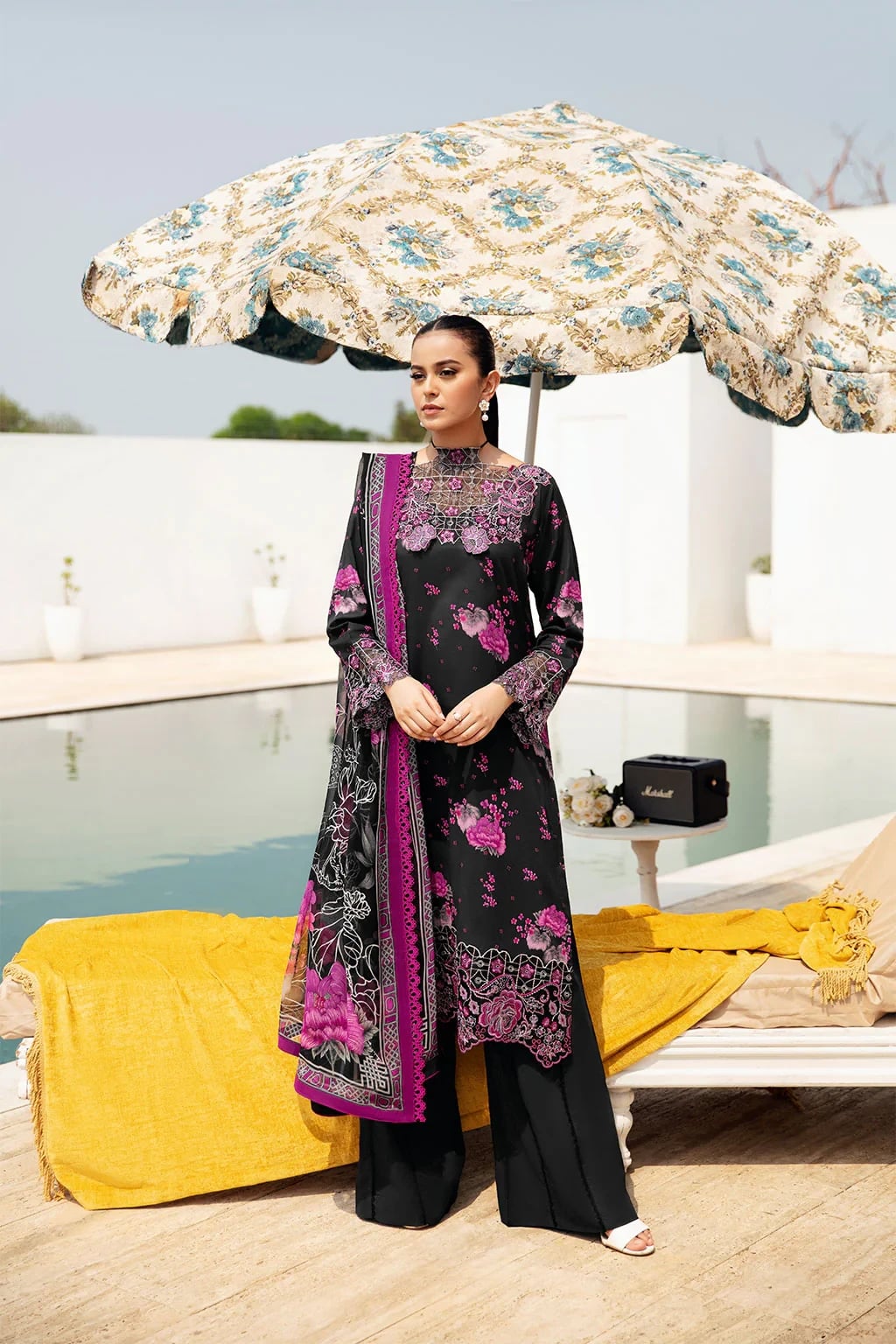 Ramsha Unstitched Lawn N-601